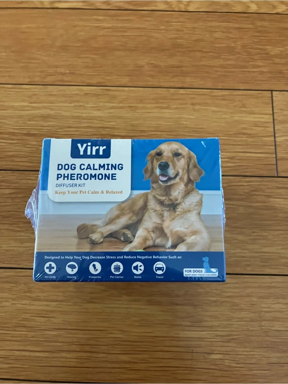Pheromones Calming Diffuser for Dogs Relieve Stress Anxiety, SEALED PACKAGE